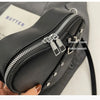 Vintage Y2K Small Chain Rivet Shoulder Bag Heart Shaped Purse Handbag Red PU Leather Gothic Tote Bag Fashion Women Crossbody Bag