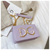 Fashion Trend Women's Crossbody Bag Armpit Classic PU Leather Women's Shoulder Bag Square Flip Small Square Bag