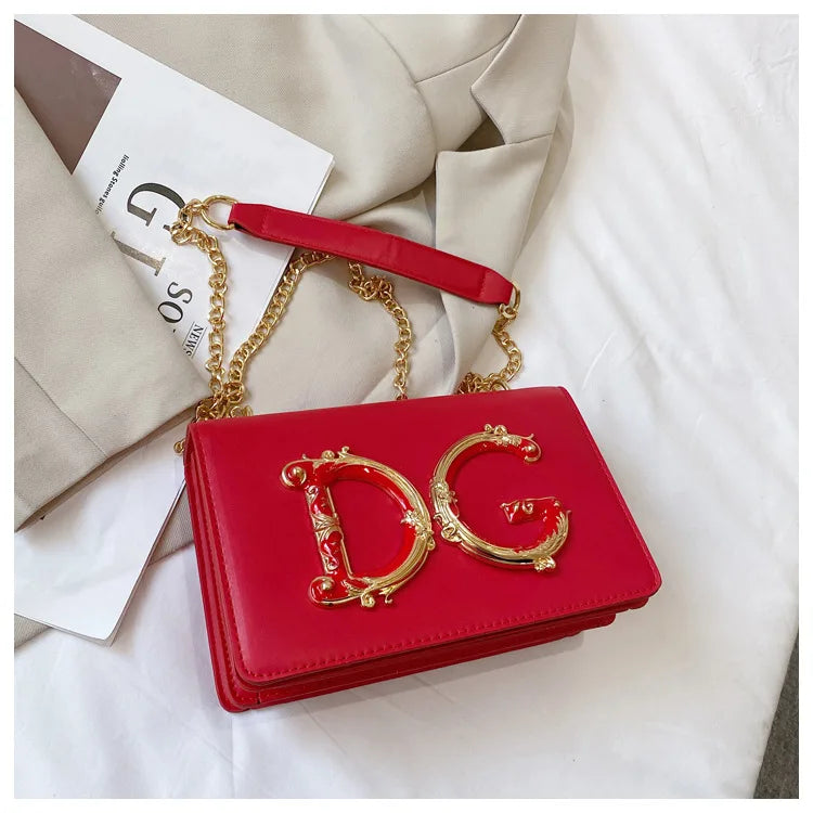 Fashion Trend Women's Crossbody Bag Armpit Classic PU Leather Women's Shoulder Bag Square Flip Small Square Bag