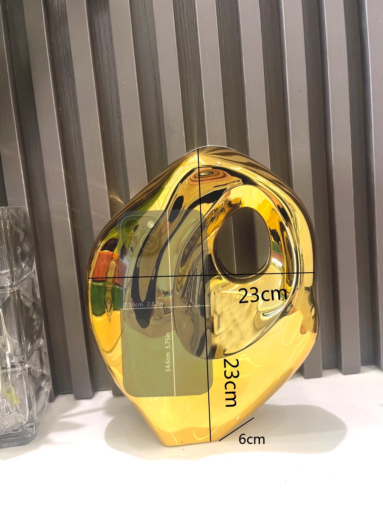 Golden Evening bag Purses and handbag luxury Designer shoulder bags funny shape Party Wedding Acrylic Shiny Clutch purse