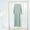 Muslim Abaya Women Dresses Solid Slim Jalabiya Eid 2025 Ramadan Morocco Islam Vestidos Largos Arab Long Robe Dubai Abayas Kaftan