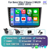 Android 14 For Benz Vito 2 Viano 2 W639 2003- 2015 2K QLED Android Car Radio Multimedia Video Player BT Stereo CarPlay Head Unit