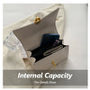 Bow Decor Lightweight Flap Bag, Business Casual Mini Women's Shoulder Bag Skinny Scarf Decor Square Bag For Teen Girls Women