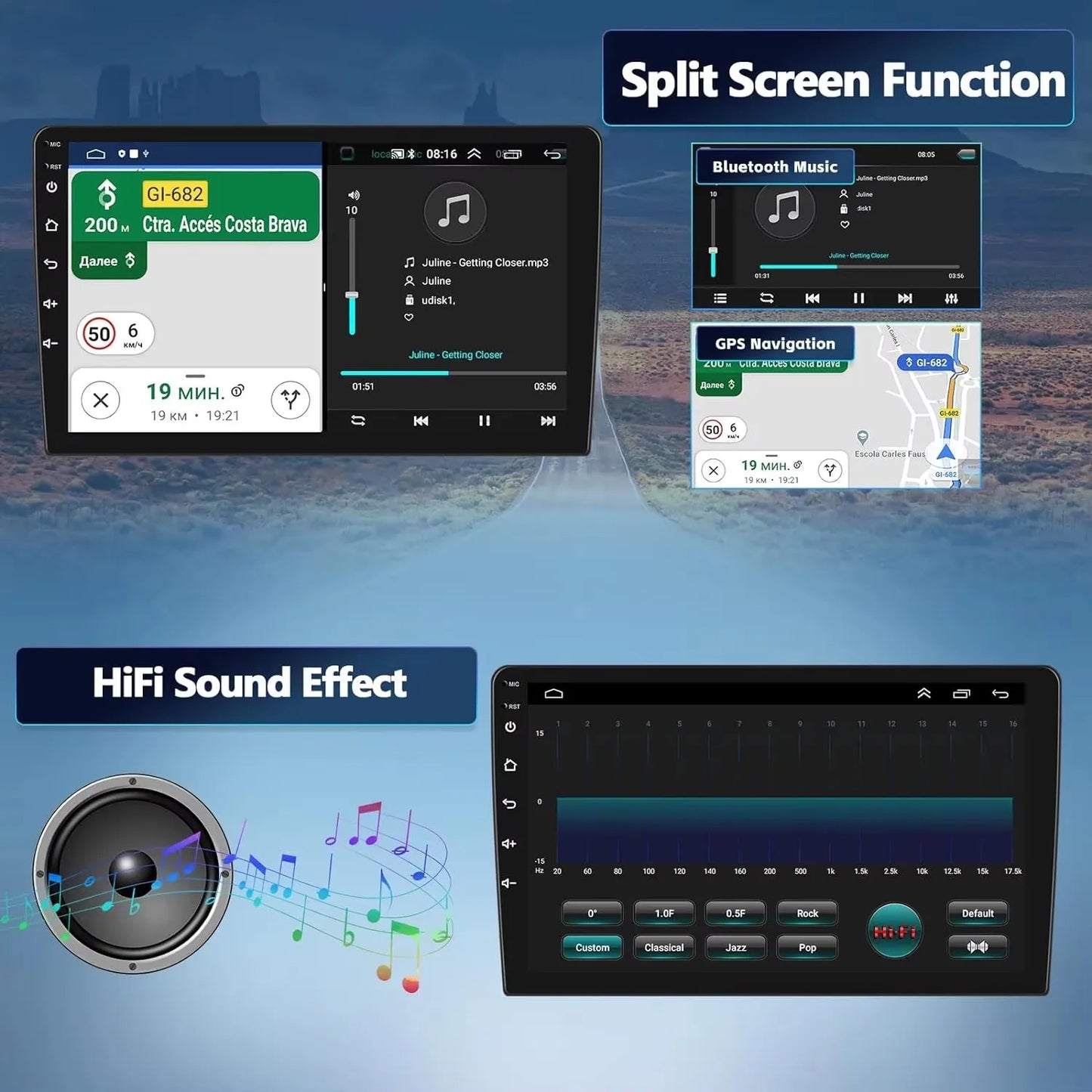 Android 14 Car Radio For Toyota Prius XW50 2015 - 2020 AI Voice Wireless Carplay Multimedia Video Player Navigation GPS Stereo