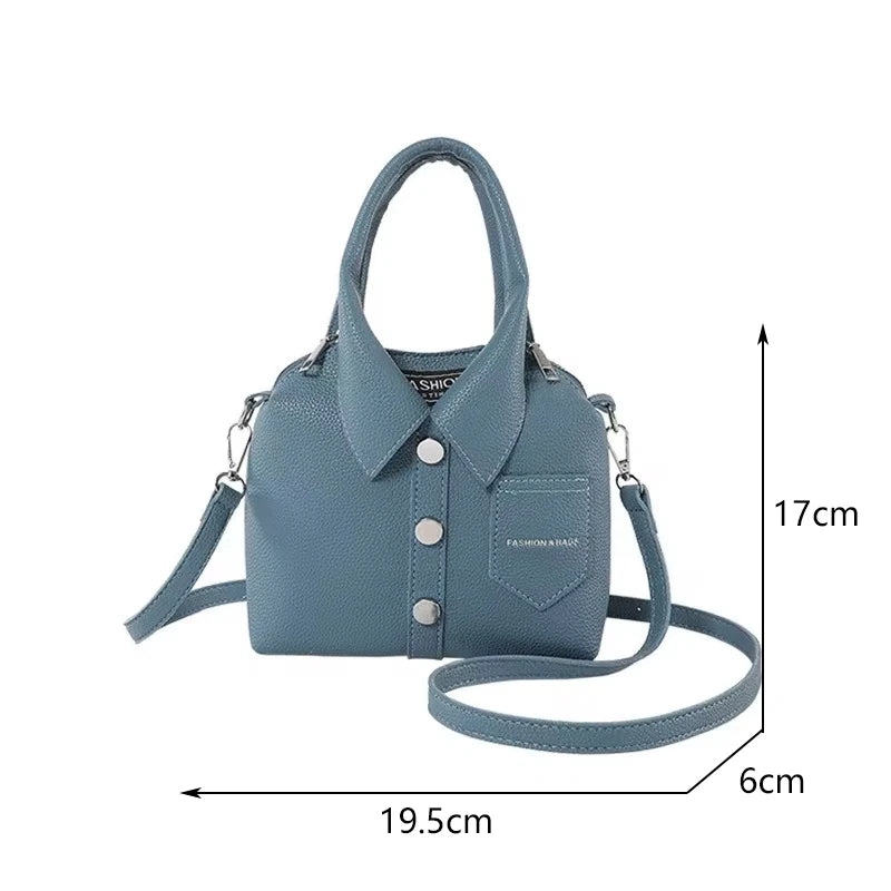 PU Square Compact Shoulder and Crossbody Bags Zipper Unique Design High Quality Hand Bags for Women 2025 Designer Style Bolso