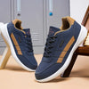 NKLSA New Men's Shoes Spring Autumn Waterproof Walking Sneakers Casual Men Leather Sneakers Non-Slip Shoes Mens Tennis Shoes