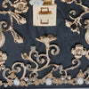 High-Grade crystal Evening Bag Female New Hollow Out Metal Carved Flower Diamond Handbag Box Fashion Chic Shoulder Crossbody Bag