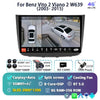 Android 14 For Benz Vito 2 Viano 2 W639 2003- 2015 2K QLED Android Car Radio Multimedia Video Player BT Stereo CarPlay Head Unit