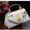 Leather Women's Bag 2025 New Fashion Snake-print Cowhide Small Handbags Shoulder Crossbody Bags Lady Party Messenger Shell Bags