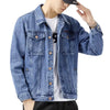 2022 Autumn and Winter New Men's Classic Fashion All-Match Denim Jacket Men's Fleece Thickening Warm High-Quality Jacket S-5XL