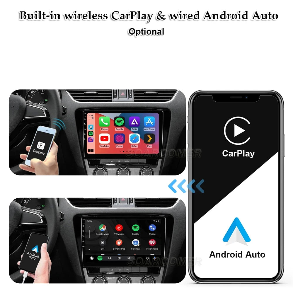 Android 14 For Fiat Bravo 198 2 II 2007 -2014 2K QLED Android Car Radio Multimedia Video Player GPS stereo CarPlay 4G Head Unit