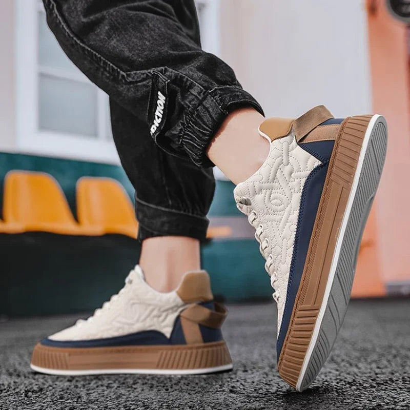 2023 Men's Chunky Sneakers Casual Men Shoes Fashion Light Non-slip Luxury Brand Shoes For Men Vulcanize Shoes Zapatos De Hombre - MAGUSTA BEAUTY
