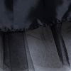Women Tiered Short Skirts Fluffy Tulle Multi-layer High-Low Petticoat A Line Elastic Waist Underskirt Carnival Party Tutu Skirts