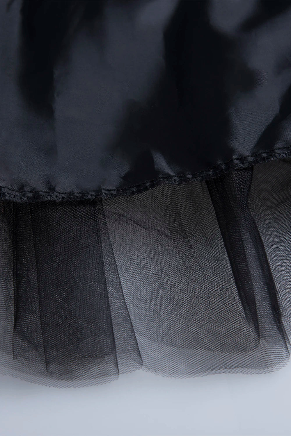 Women Tiered Short Skirts Fluffy Tulle Multi-layer High-Low Petticoat A Line Elastic Waist Underskirt Carnival Party Tutu Skirts
