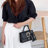 Flip Top Buckle Design Handbag Shoulder Bag with Adjustable Strap, Stylish Crossbody Purse for Women Tote Bag with Mini Pouch
