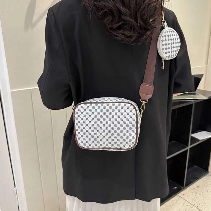 Vintage Fashion Handle Handbag Women Solid Soft PU Leather Women Shoulder Bag New Casual Designer Women Crossbody Tote Bag