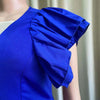 White Blue Yellow Red One-piece Short Sleeve Overalls For Women Pants Jumpsuit Wedding Evening Party Clothing Plus Size Bodysuit
