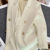 Women's Suit Coat Elegant Sports Casual Blazer Korean Fashion Luxury Jacket Spring Autumn Solid Color Ladies Clothing - MAGUSTA BEAUTY