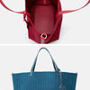 CH Classic Models of Women's Shoulder Bag Solid Color Fashionable Versatile Large-capacity Handbag Elegant Shopping Ladies Bag