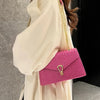 Crocodile Pattern Shoulder Bags For Women Fashion Chains Squre Bag Purse Female Pu Leather Crossbody Handbag Daily Phone Clutch