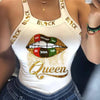 Fashion Women's Sexy Sling Print T-Shirt Small Vest Top Summer Casual Cool Sleeveless Top