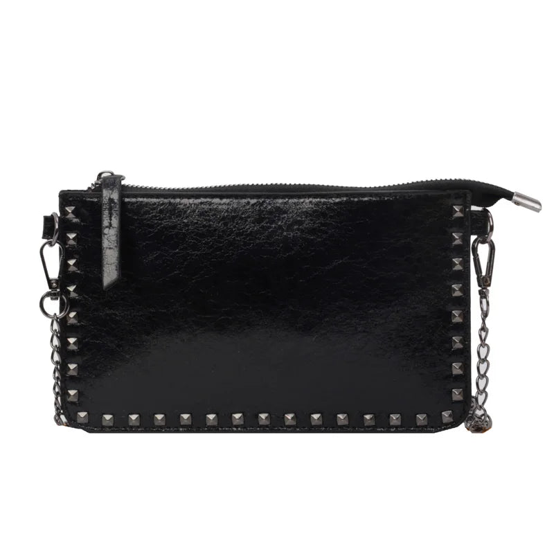 Solid color Design Crossbody Bags For Women Fashion Chain Mobile Phone Purses Fashion Shoulder Messenger Bag Sac A Main Female