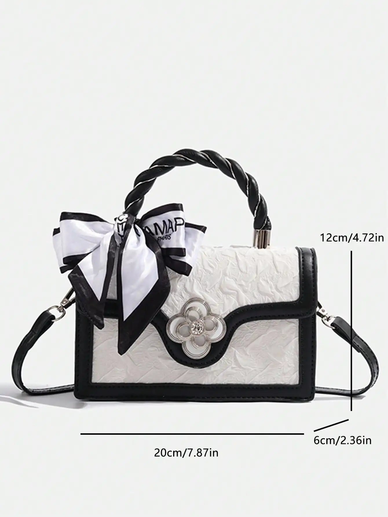 Retro Square Mini Bag Unique Design Multi-Match Crossbody Bag For Women Casual Tote Handbag For Commuting
