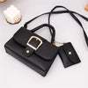 Flip Top Buckle Design Handbag Shoulder Bag with Adjustable Strap, Stylish Crossbody Purse for Women Tote Bag with Mini Pouch