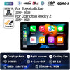 Android 14 Carplay Auto For Toyota Raize 1 2019 - 2023 For Daihatsu Rocky 2 2019 - 2021 Car Radio Multimedia Video Player GPS 4G