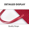 CH Classic Models of Women's Shoulder Bag Solid Color Fashionable Versatile Large-capacity Handbag Elegant Shopping Ladies Bag