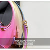 Luxury Designer Evening Clutch Clear Acrylic Women Handbags Fashion Shoulder Bag Half Moon Wedding Purses Party Tote Ladies