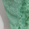 2025 Women White Sequins Top Short Skirt Two Pieces Set Sexy Celebrate Evening Prom Birthday Dress Nightclub Stage Outfit