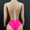 Multi colored triangle jumpsuit, party dress, birthday dress, bar party, dance party, dance team, gogo, women's bar, nightclub,