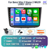 Android 14 For Benz Vito 2 Viano 2 W639 2003- 2015 2K QLED Android Car Radio Multimedia Video Player BT Stereo CarPlay Head Unit