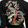 Sifreyr Street Printed Fashionable Casual Versatile Shorts Set Hooided Long Sleeved Zipper Cardigan Jacket High Waist Suit