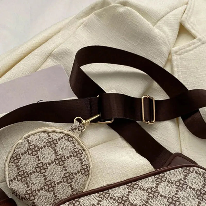 Vintage Fashion Handle Handbag Women Solid Soft PU Leather Women Shoulder Bag New Casual Designer Women Crossbody Tote Bag