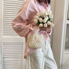 Mini Pearl Bag Luxury Women’s Handheld Bead Bag Purses Fashion Banquet Party Shoulder Bag Pearl Beaded Clutch Purse Mini Bags