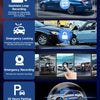 10.26'' Dash Cam 4K Car Mirror Video Player Wireless Carplay Android Auto GPS Car Monitor Multimedia Rearview Camera Dashboard