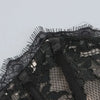 XIAOTANG Elegant Lace Strapless Sexy Mini Dress for Women Fashion Off-shoulder Irregular Ruched Bodycon Night Club Party Dress