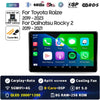 Android 14 Carplay Auto For Toyota Raize 1 2019 - 2023 For Daihatsu Rocky 2 2019 - 2021 Car Radio Multimedia Video Player GPS 4G