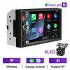 XIMA Wireless CarPlay Android Auto 7 Inch IPS 2 Din Stereo Car Radio Multimedia Player autoradio Headunit Bluetooth AHD Camera
