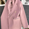 Women's Suit Coat Elegant Sports Casual Blazer Korean Fashion Luxury Jacket Spring Autumn Solid Color Ladies Clothing - MAGUSTA BEAUTY