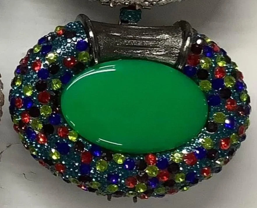 XIYUAN Oval Shaped Crystals Evening Clutch Bags Women Boutique Diamond Clutch Purses And Handbags Bridal Wedding Gem Phone Purse