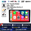 Android 14 Carplay Auto For Toyota Raize 1 2019 - 2023 For Daihatsu Rocky 2 2019 - 2021 Car Radio Multimedia Video Player GPS 4G