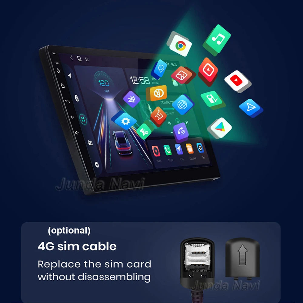 Android 14 Carplay Car Radio Stereo Multimedia Video Player For Citroen Berlingo 2019 Peugeot Partner Rifter 2020 For Opel Combo