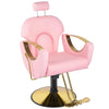 Beauty Salon Chair with Adjustable Tilt Height, Hydraulic Hairdressing Chair, Hairstylist Salon Styling Chair, Spa Beauty