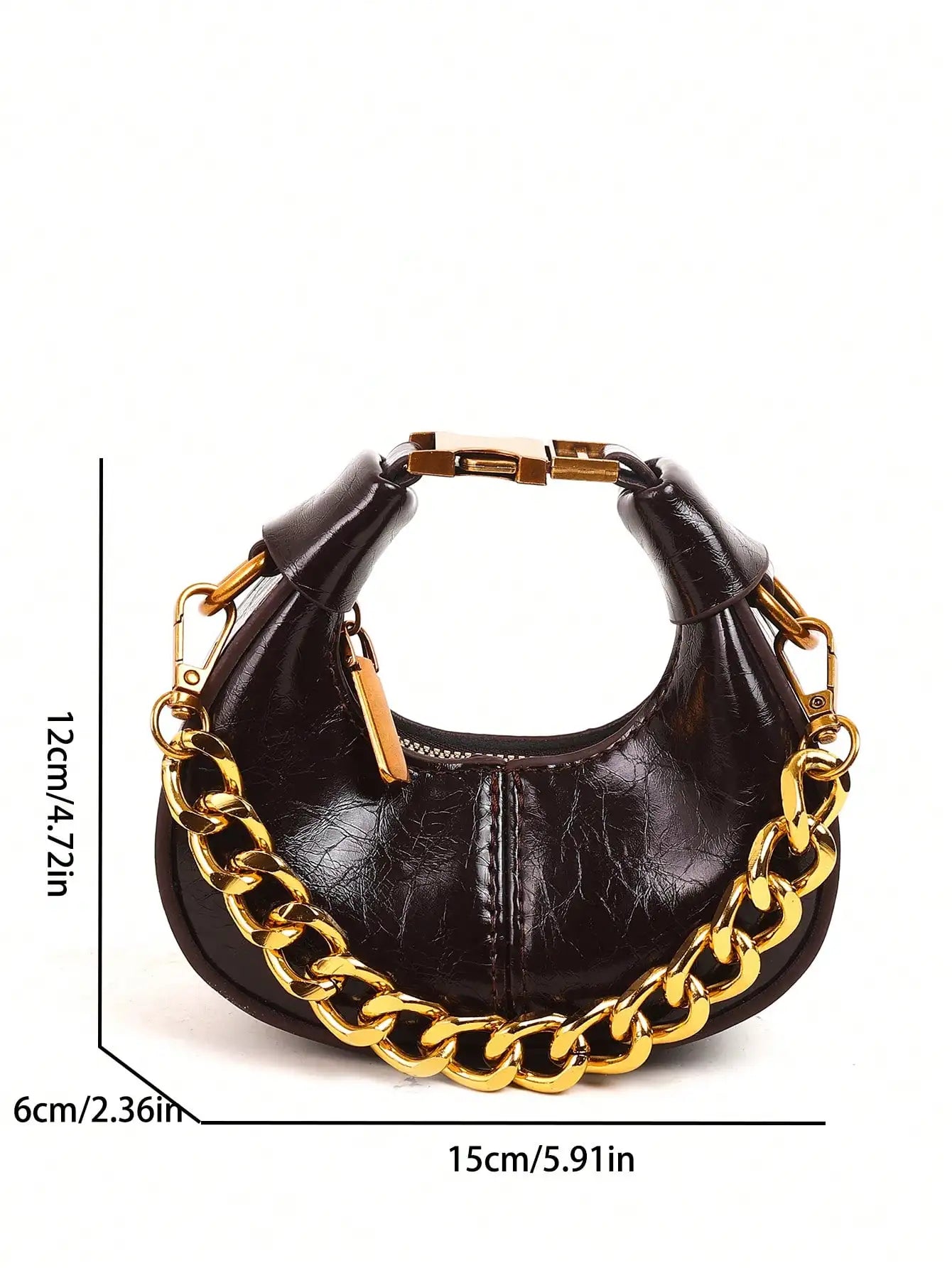 Fashionable Small Handbag, Minimalist Stylish Texture Elegant Style Shoulder Bag, New Casual 	Top Handle Bag For Women