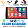 Android 14 Car Radio For Toyota RAV4 5 XA50 2018 - 2023 Multimedia Video Player Navigation GPS 2Din Carplay Auto 4G WIFI QLED BT