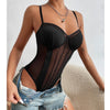 Pink Slim Sexy Bodysuit Lace See Through Sexy Bodies for Women 2023 New Push Up Solid Lingerie Shapewear Woman Summer Clothing