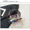Luxury Designer Evening Clutch Clear Acrylic Women Handbags Fashion Shoulder Bag Half Moon Wedding Purses Party Tote Ladies